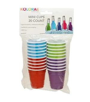 KOLORAE MINI CUPS 2OZ 20PK