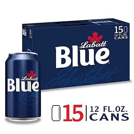 LABATT  BLUE 15PK CAN