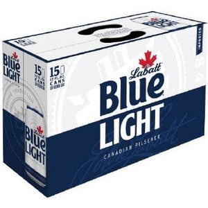 LABATT BLUE LIGHT 15PK CAN