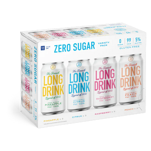 LONG DRINK ZERO SUGAR COCKTAIL VARIETY 12 PACK CANS