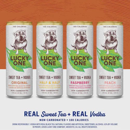 LUCKY ONE SWEET TEA VODKA VARIETY 8PK