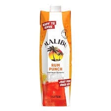 MALIBU COCKTAILS RUM PUNCH 1L