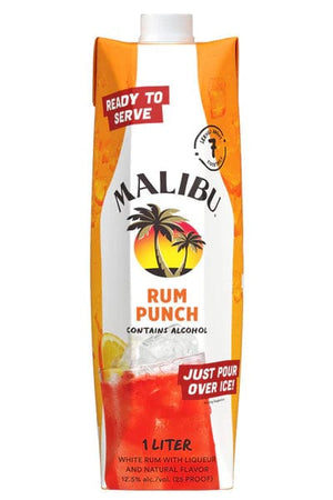 MALIBU COCKTAILS RUM PUNCH 1L