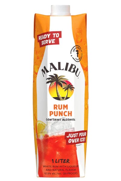 MALIBU COCKTAILS RUM PUNCH 1L