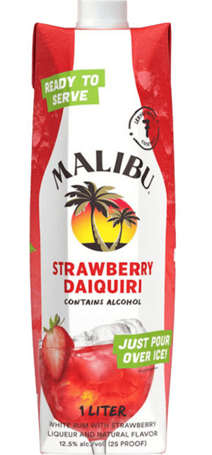 MALIBU COCKTAILS STRAWBERRY DAIQUIRI 1L