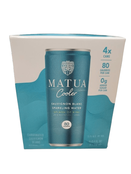 MATUA COOLER SAUVIGNON SPARKLING WATER 4PK