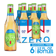 MICH ULTRA LIME ZERO 6PK