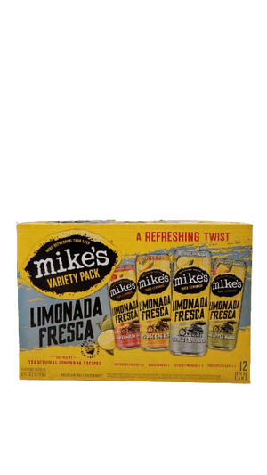 MIKE LIMONADA FRESCA VARIETY 12PK CAN