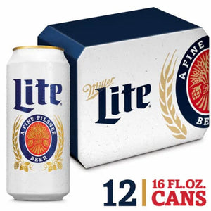 MILLER LITE 12PK 16OZ CAN