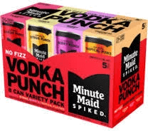 MINUTE MAID VODKA PUNCH VARIETY 8PK