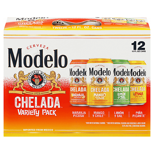 MODELO CHELADA VARIETY 12PK