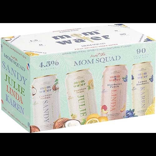 MOM WATER 'MOM SQUAD' VARIETY 8PK