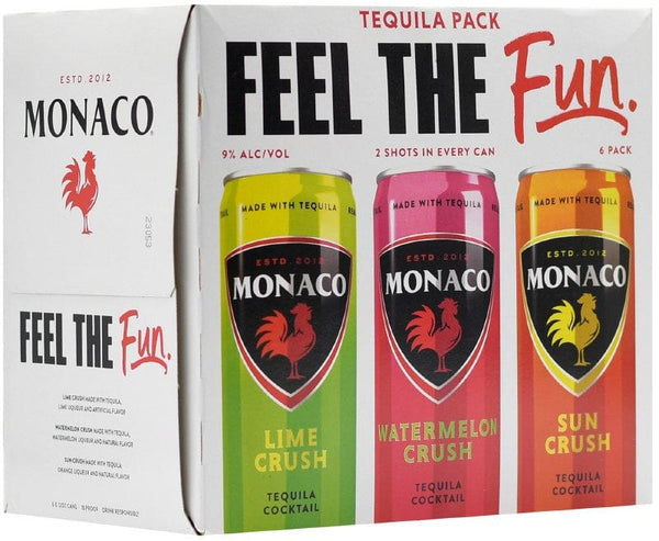 MONACO TEQUILA VARIETY 6PK