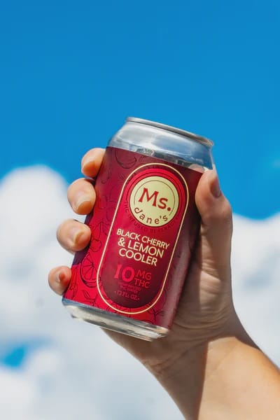 MS. JANE BLACK CHERRY & LEMON 10MG 12OZ 4PK