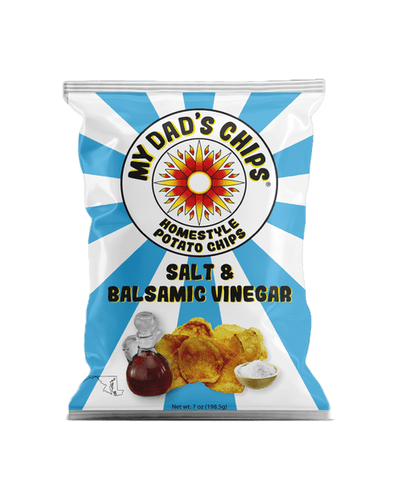 MY DAD'S CHIPS SALT & BALSAMIC VINEGAR 7OZ