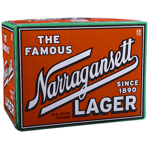 NARRAGANSETT LAGER 30PK 12OZ CAN