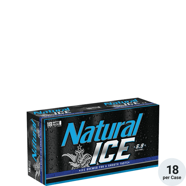 NATURAL ICE 18PK 12OZ CAN