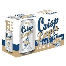 NEW TRAIL CRISP LAGER 15PK CAN