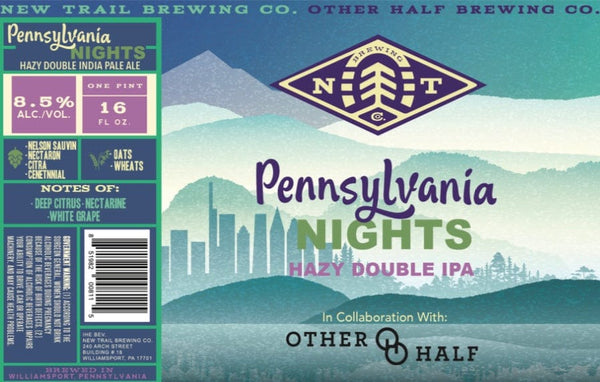 NEW TRAIL PENNSYLVANIA NIGHTS 4PK