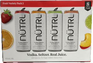 NUTRL VODKA SELTZER VARIETY PACK #2 8PK