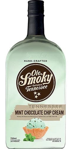 OLE SMOKY MINT CHOCOLATE CHIP CREAM WHISKEY 750ML