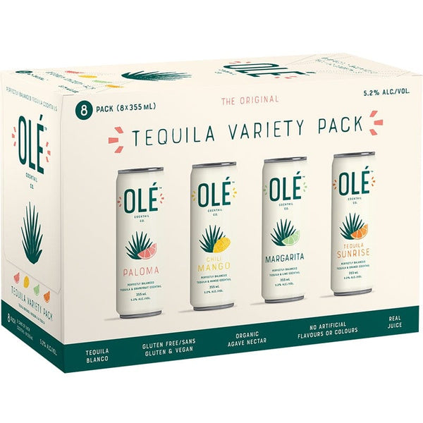 OLE TEQUILA VARIETY 8PK