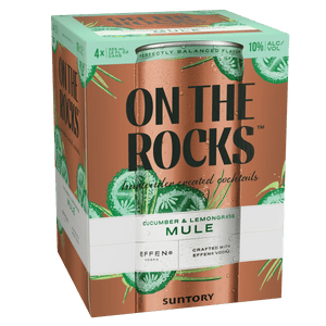 ON THE ROCKS RTD CUCUMBER LEMONGRASS MULE 4PK