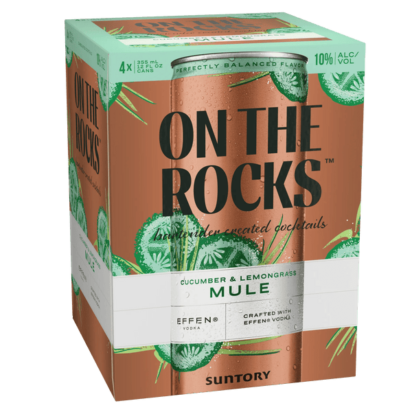 ON THE ROCKS RTD CUCUMBER LEMONGRASS MULE 4PK