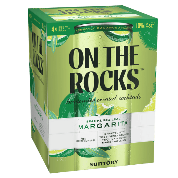ON THE ROCKS SPARKLING MARGARITA 4PK