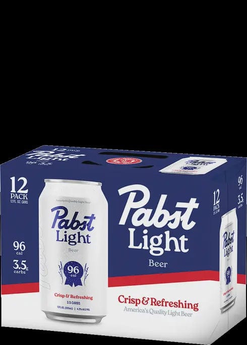 PABST BLUE RIBBON LIGHT 12PK CAN – Banks Wines & Spirits