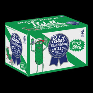 PABST GRILLO PICKLE BEER 6PK CANS