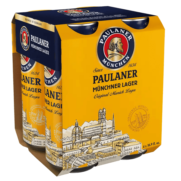 PAULANER MUNCHER LAGER 4PK CAN