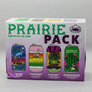 PRAIRIE VARIETY PACK 12PK CANS