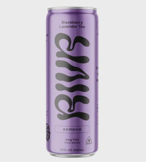 RIVR BLACKBERRY LAVENDAR TEA 10MG THC 4PK