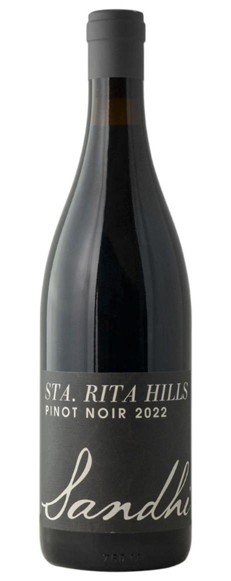 SANDHI SANTA RITA HILLS PINOT NOIR 750ML