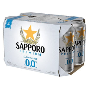 SAPPORO N/A 6PK CAN