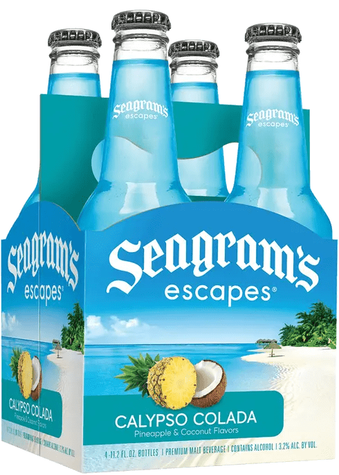 SEAGRAMS CALYPSO COLADA 4PK BTL