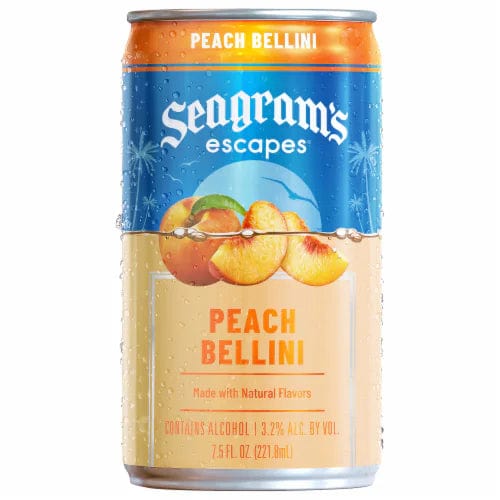 SEAGRAMS PEACH BELLINI 7.5OZ