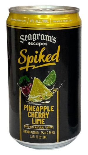 SEAGRAMS SPIKED PINEAPPLE CHERRY LIME 7.5OZ