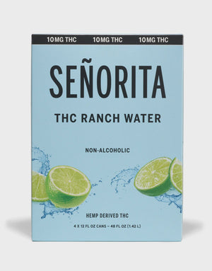 SENORITA RANCH WATER THC 10MG 4PK