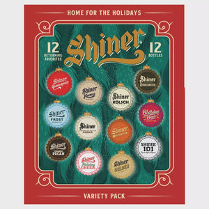 SHINER HOLIDAYS VARIETY 12PK