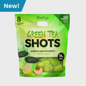 SHOTTY GREEN TEA SHOTS 8PK