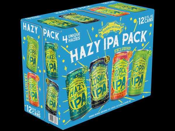 SIERRA NEVADA HAZY IPA VARIETY 12 PACK CANS
