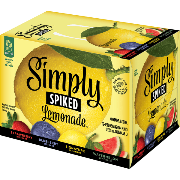 SIMPLY SPIKED LEMONADE VARIETY 12PK – Banks Wines Spirits