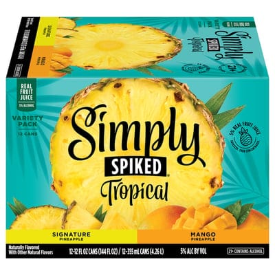 SIMPLY SPIKED TROPICAL 12PK