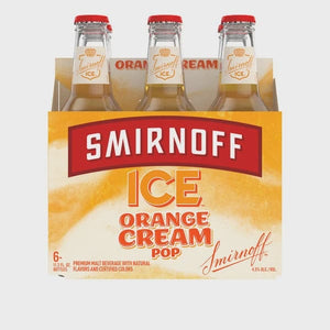 SMIRNOFF ICE ORANGE CREAM POP 6PK