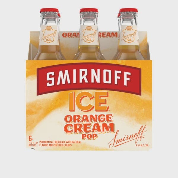 SMIRNOFF ICE ORANGE CREAM POP 6PK