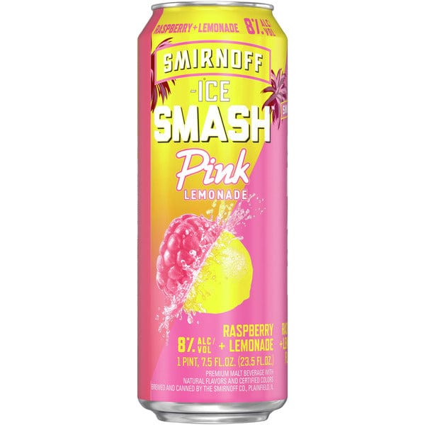 SMIRNOFF SMASH PINK 23.5OZ