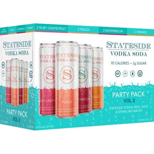 STATESIDE PARTY PACK #2 VODKA SODA 8PK