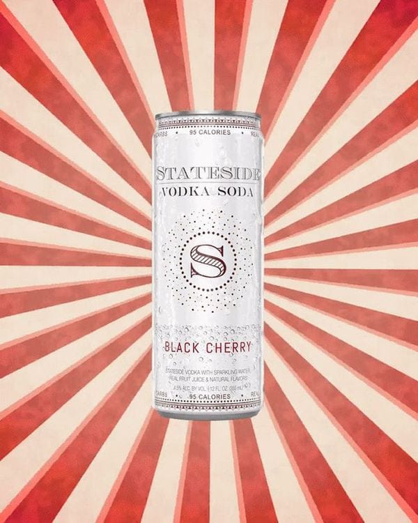 STATESIDE VODKA SODA BLACK CHERRY 4PK – Banks Wines & Spirits